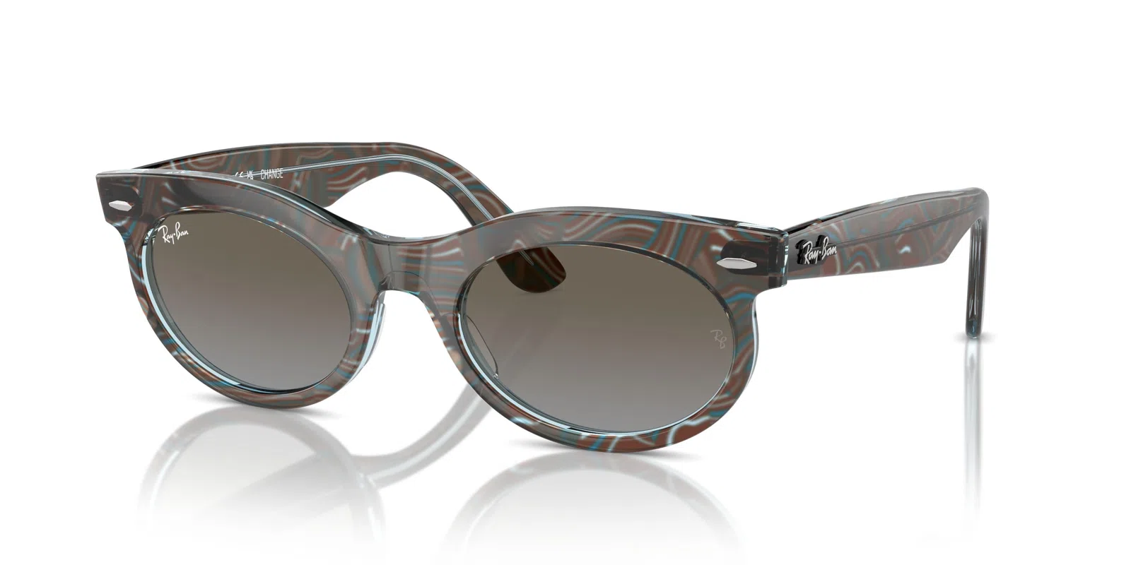 Ray-Ban Wayfarer Oval 2242F Sunglasses - view 76